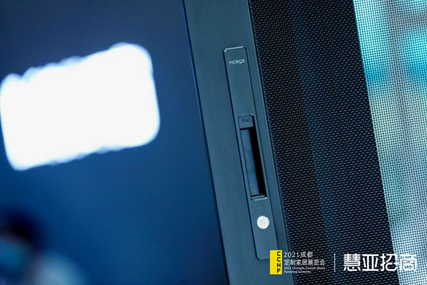 2021成都定制家居展览会丨博仕门窗池芸芸:持续开发更多智能化产品